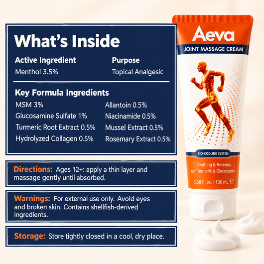 Aeva - Joint Massage Cream